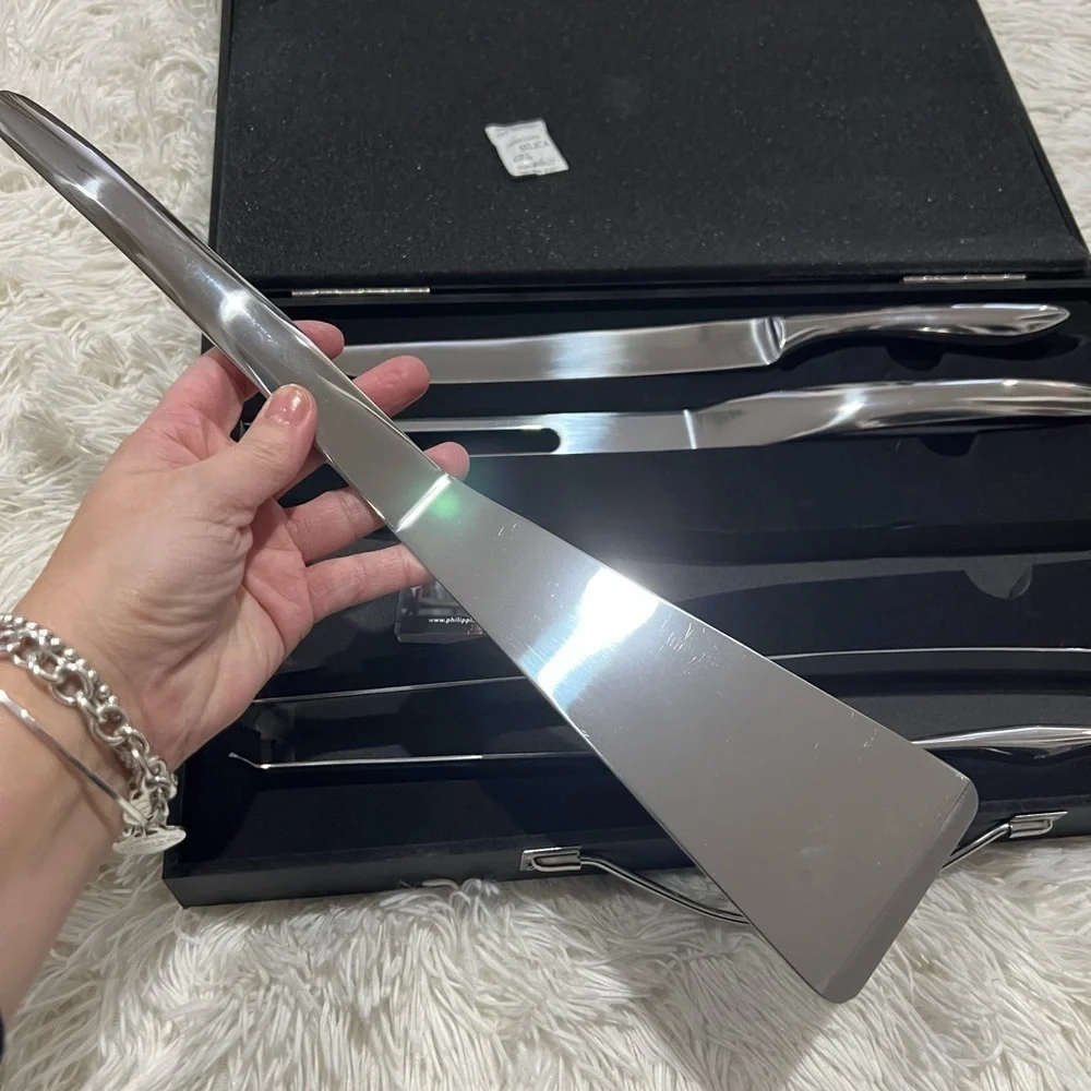 Philippi KITCHEN & TABLE 4 PIECE STAINLESS STEEL BBQ UTENSIL SET